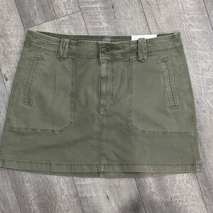 American Eagle Outfitters Khaki Mini Skirt
